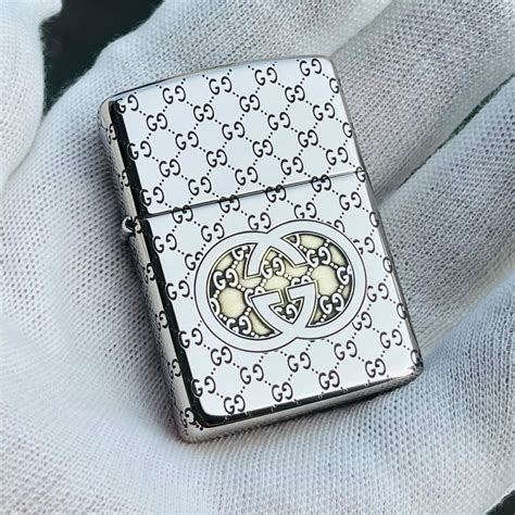 gucci zippo case.